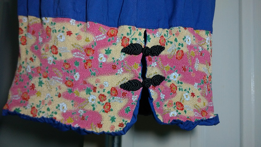 กระโปรงวินเทจญี่ปุ่นทรงเอสีม่วง