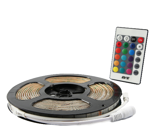 LED Strip 5050 5M RGB With Remote ไฟแอลอีดีเส้นสำหรับใช้ภายใน