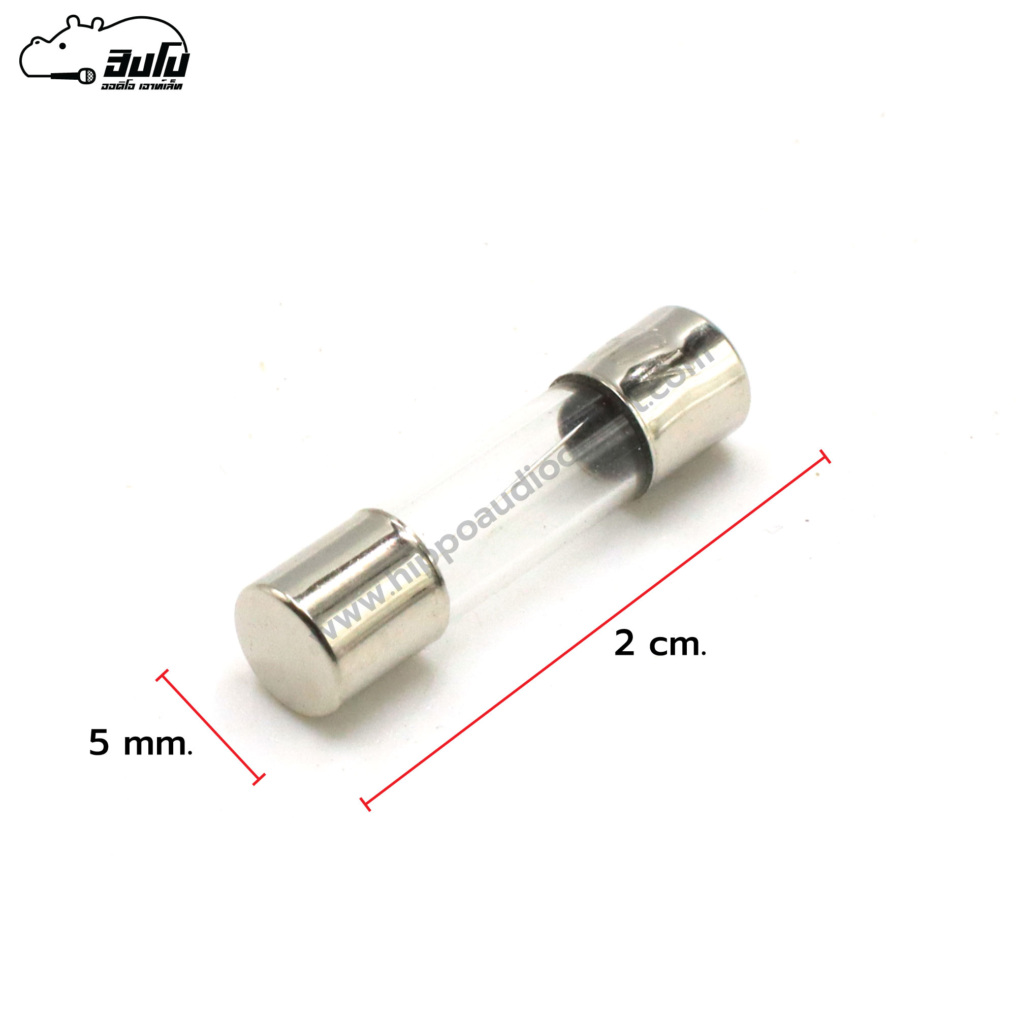 ฟิวส์หลอดแก้วสั้น 20 มม. 3A (SP1)
