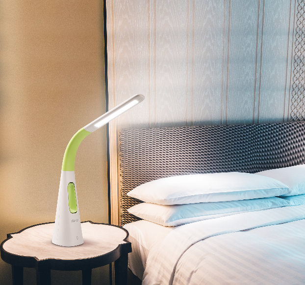 LED Table Lamp Douceur 5w with Electric Fan โคมไฟตั้งโต๊ะ