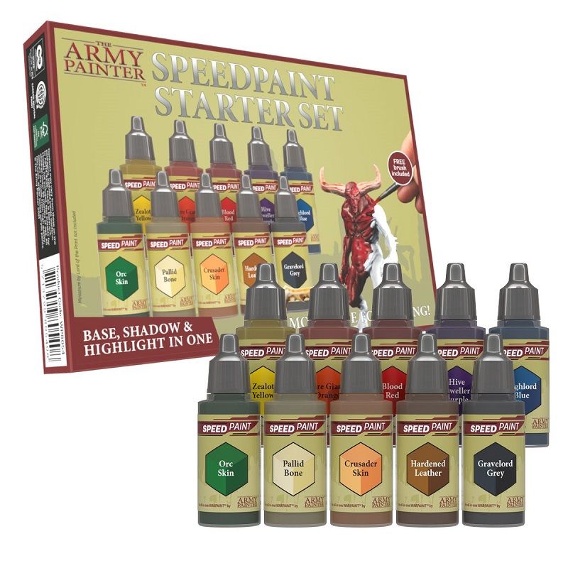 [Paint] Army Painter: Speedpaint Starter Set
