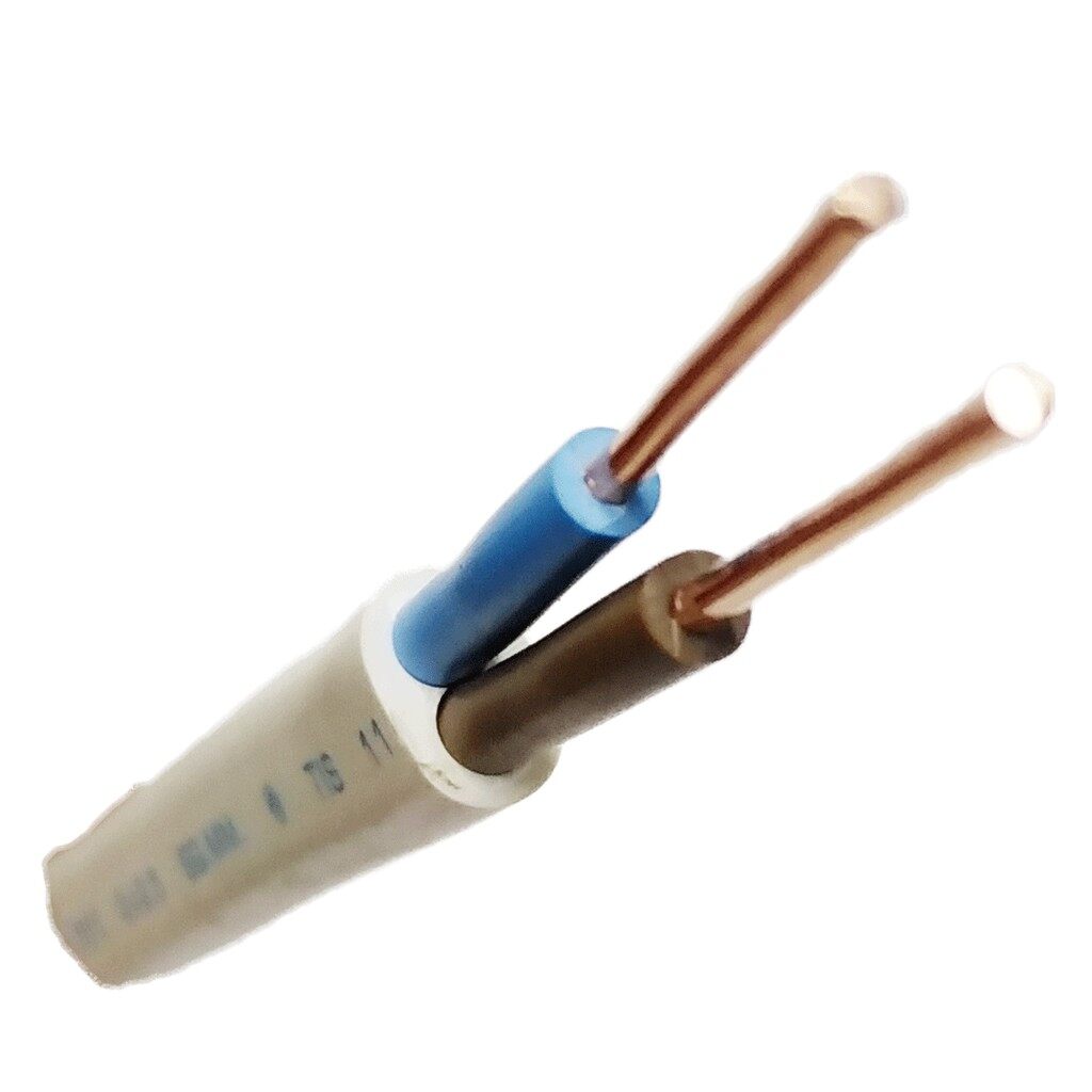 สายไฟ เบอร1.5 แกนคู่ VAF 2x1.5 sqmm ยี่ห้อทอง.คุณภาพดี ทองแดงเต็ม ยาวม้วนละ 90เมตร A1