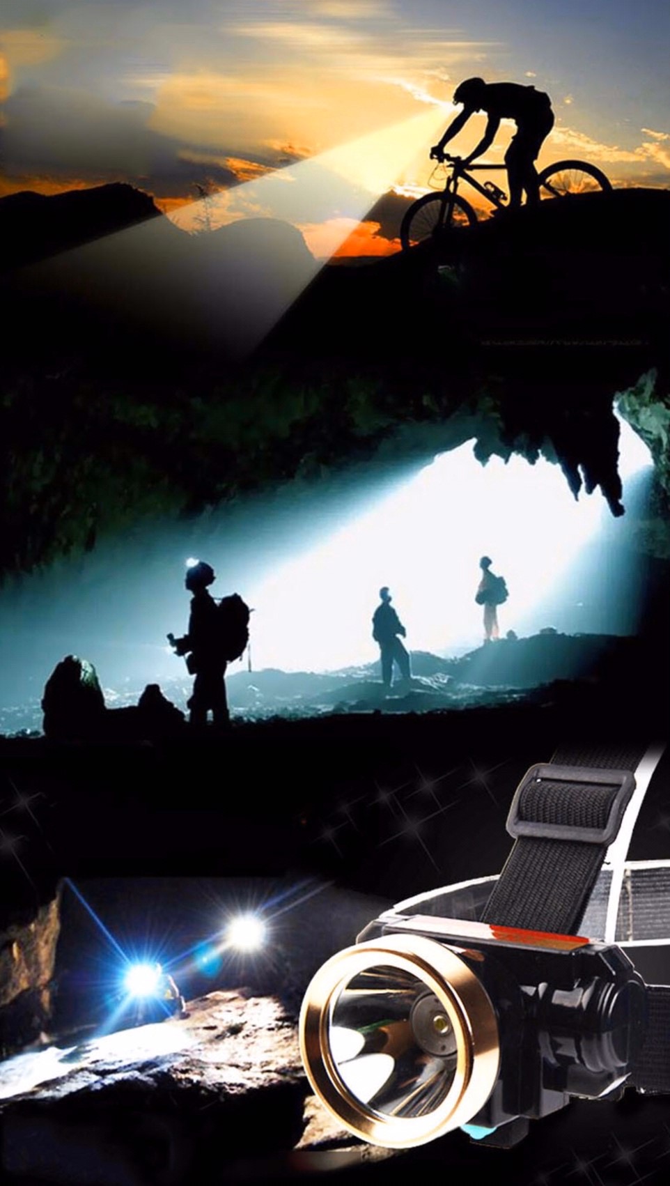 LED HEAD LAMP Mini Dim 2w Warmwhite ไฟฉายคาดหัวแอลอีดี มินิ ปรับหรี่แสง 2 วัตต์ วอร์มไวท์