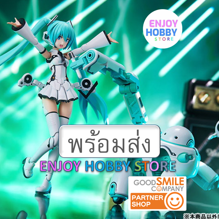 พร้อมส่ง Frame Arms Girl FRAME MUSIC GIRL HATSUNE MIKU [MARUTTOYS Ver.] with TAMOTU [MIKU Ver.] Plastic Model