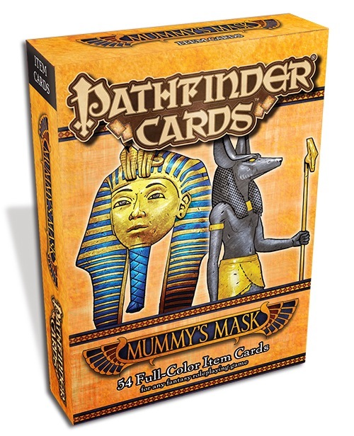 Pathfinder Cards Mummy's Mask 54 Full-Color Item Cards
