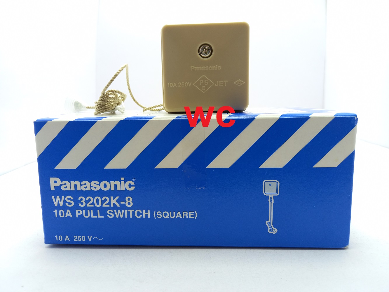 Panasonic สวิตซ์กระตุก กระตุก WS3202K (Pull Switch)
