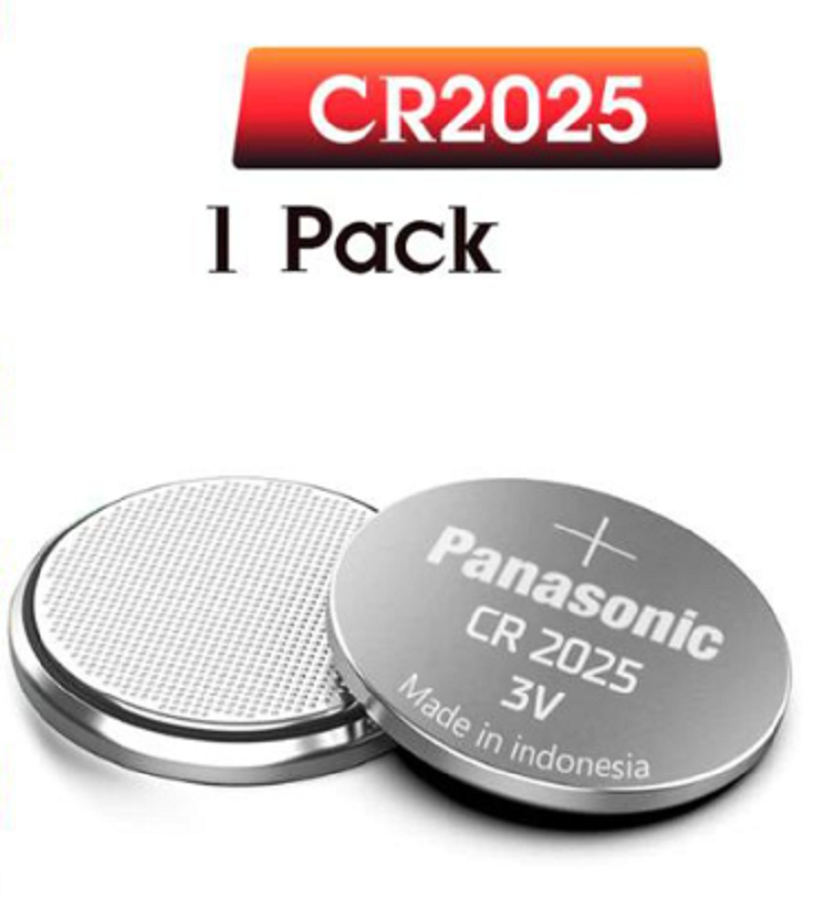ถ่านกระดุม Panasonic CR2025 1ก้อน 3V แท้100% จัดจำหน่ายโดยบริษัทได้รับการแต่งตั้ง ของแท้แบบเดียวกับที่ห้างขาย ใหม่จากหยิบจากโรงงานมาขายโดยตรง