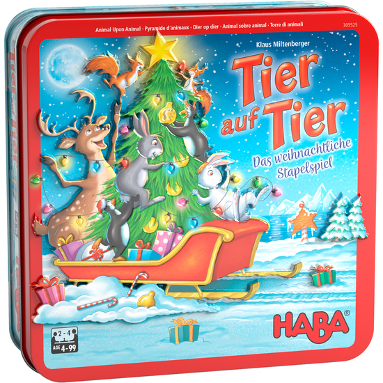Animal Upon Animal: A Christmas Stacking Game