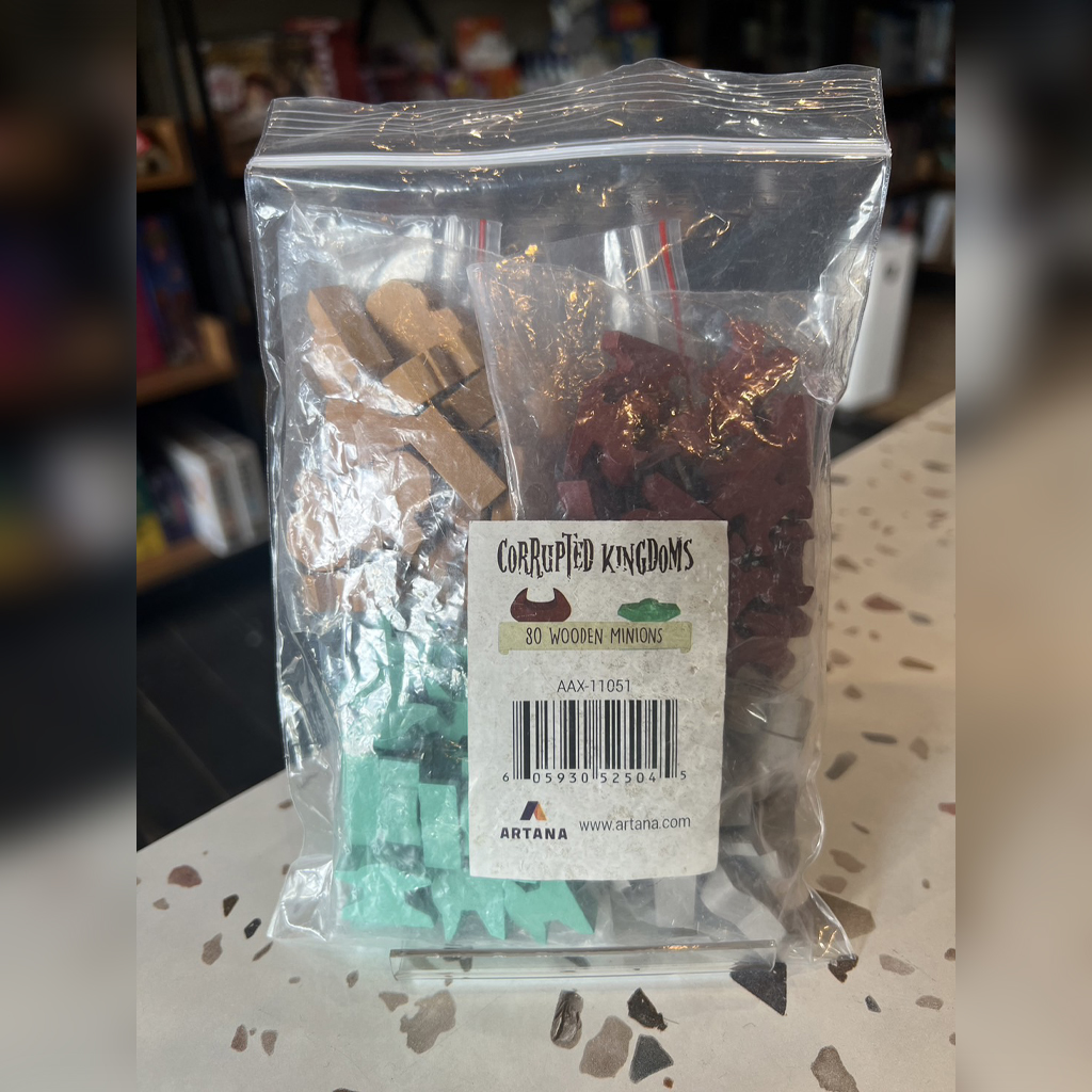 [Token] Corrupted Kingdoms: Wooden Minion Meeples