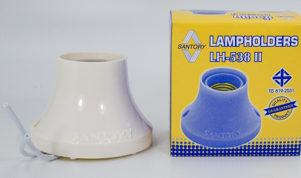 SANTORY ขั้วแป้น LH-538 LH-548 E27 ขั้วแป้นใหญ่ ขั้วเกลียว ขั้วแป้นซันโตชิเล็ก และ ใหญ่ ขั้วเกลียวทองเหลืองแท้