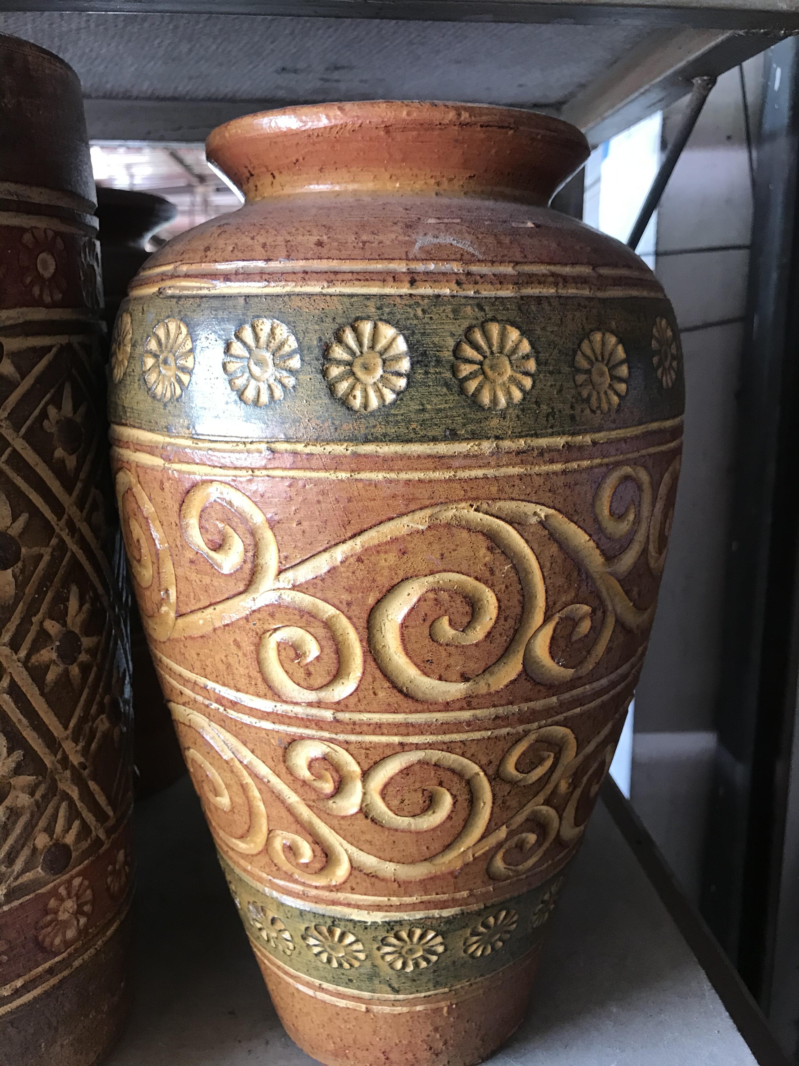 แจกันดินเผา45cm.