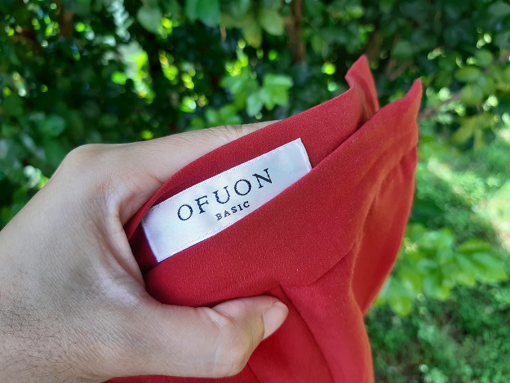 กระโปรงพลีทเทนนิสซ้อน 2 ชั้นสีแดงสด