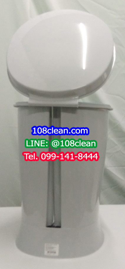 ถังขยะเท้าเหยียบ ทรงกลม 25 ลิตร