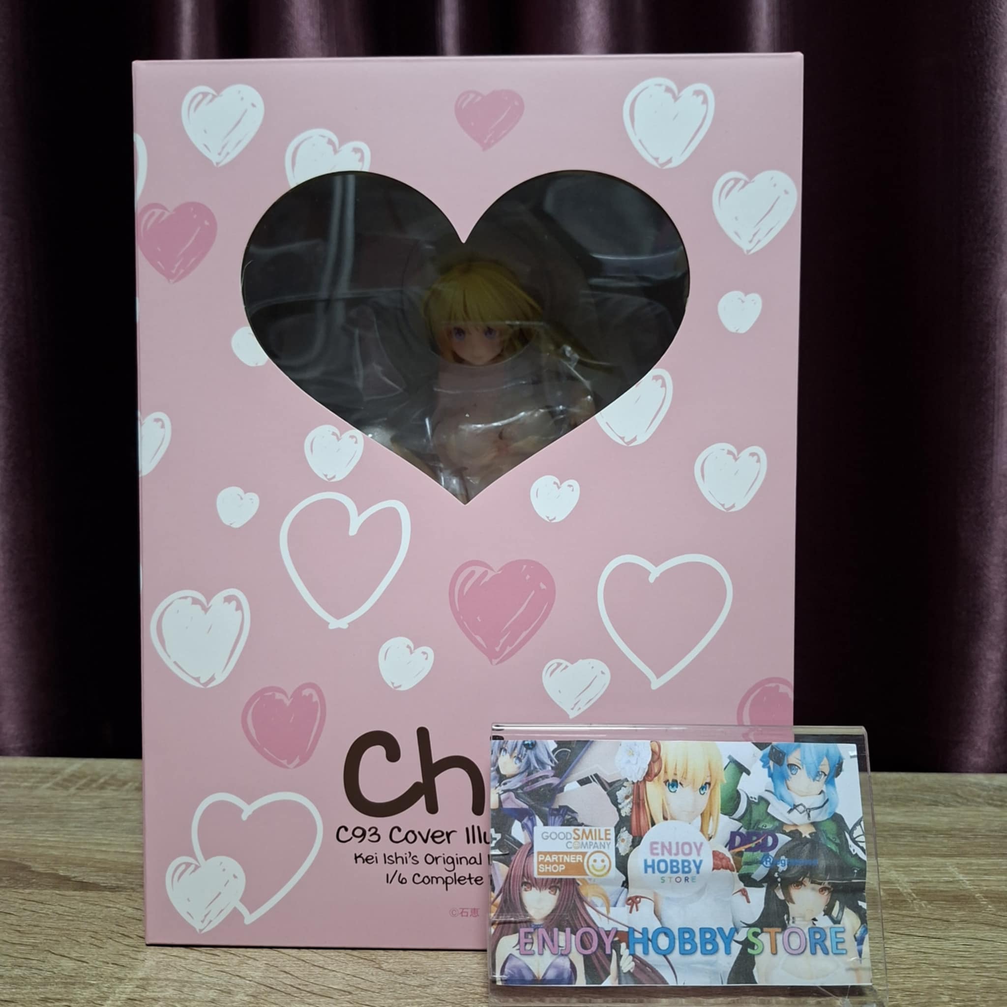 พร้อมส่ง 23186 scale Kei Ishi's Original Illustration Chie C93 Cover Illustration 1/6 มือ 2 สภาพใหม่ แถม postcard
