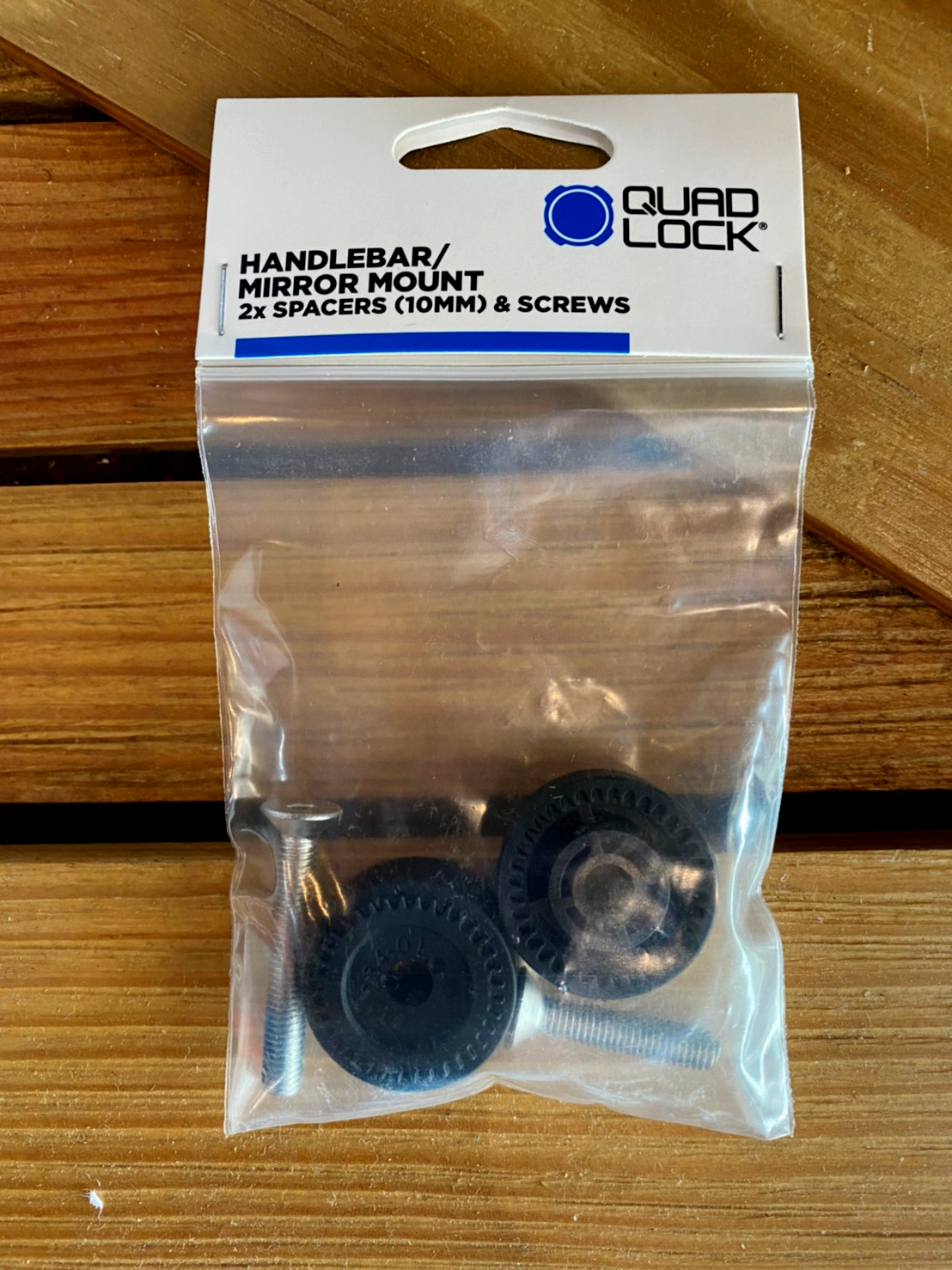 Quad Lock 2 x Spacers (10mm) - Motorcycle/Scooter