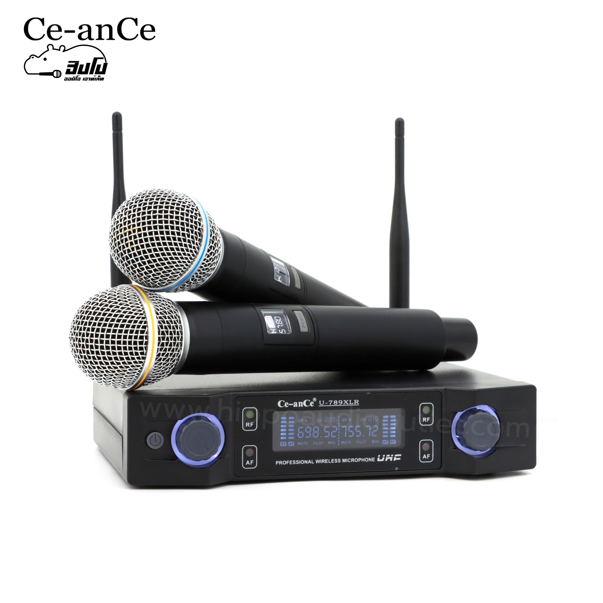ไมค์ลอยคู่ Ce ance U 789 XLR (HP001-01)
