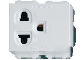 เต้ารับเดี่ยว มีกราวด์ WEG1191K Panasonic