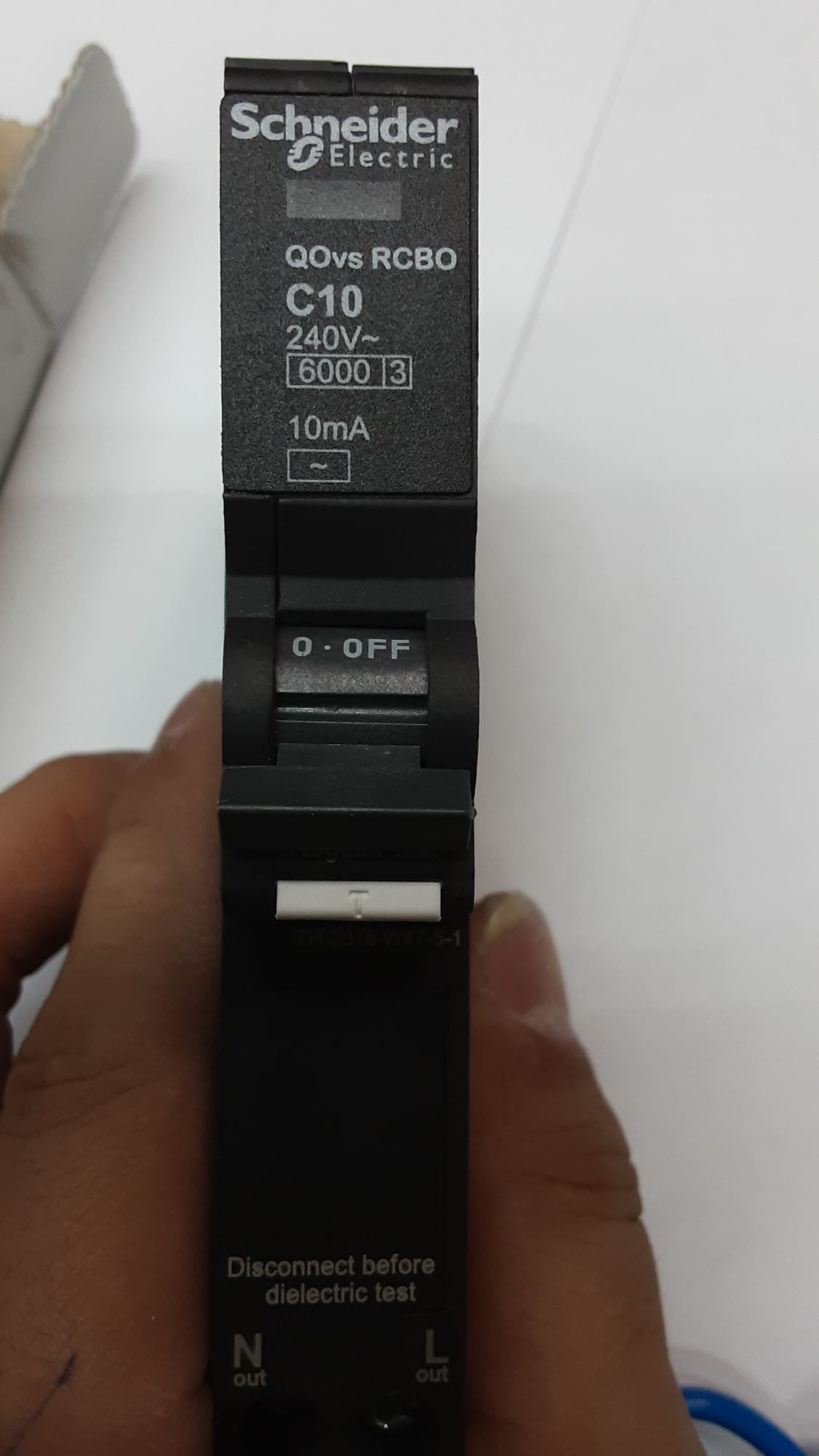 Schneider เบรกเกอร์กันดูดชไนเดอร์ 1P เบรกเกอร์ป้องกันไฟรั่ว กันดูด OQ110-132C06RCBO030 เลือกกำลังไฟ 16A 20A 32A สินค้าราคารวมภาษี ลูกเซอรกิจกันดูดชไนเดอร์