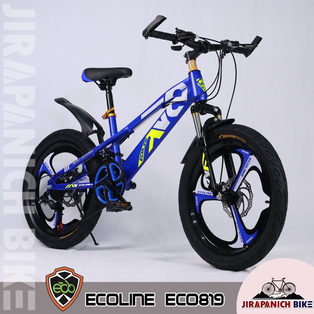 จักรยานภูเขาเด็ก Ecoline รุ่น 819 (วงล้อ 20 นิ้ว , ล้อแม็ค , ชุดเกียร์ 7 Sp , อายุ 7-11 ขวบ)