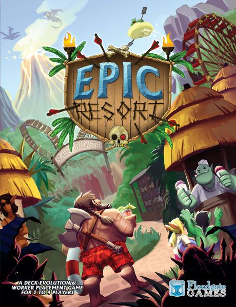 Epic Resort 2nd edition บอร์ดเกม คู่มือภาษาอังกฤษ (Boardgame บอร์ดเกม การ์ดเกม เกม)
