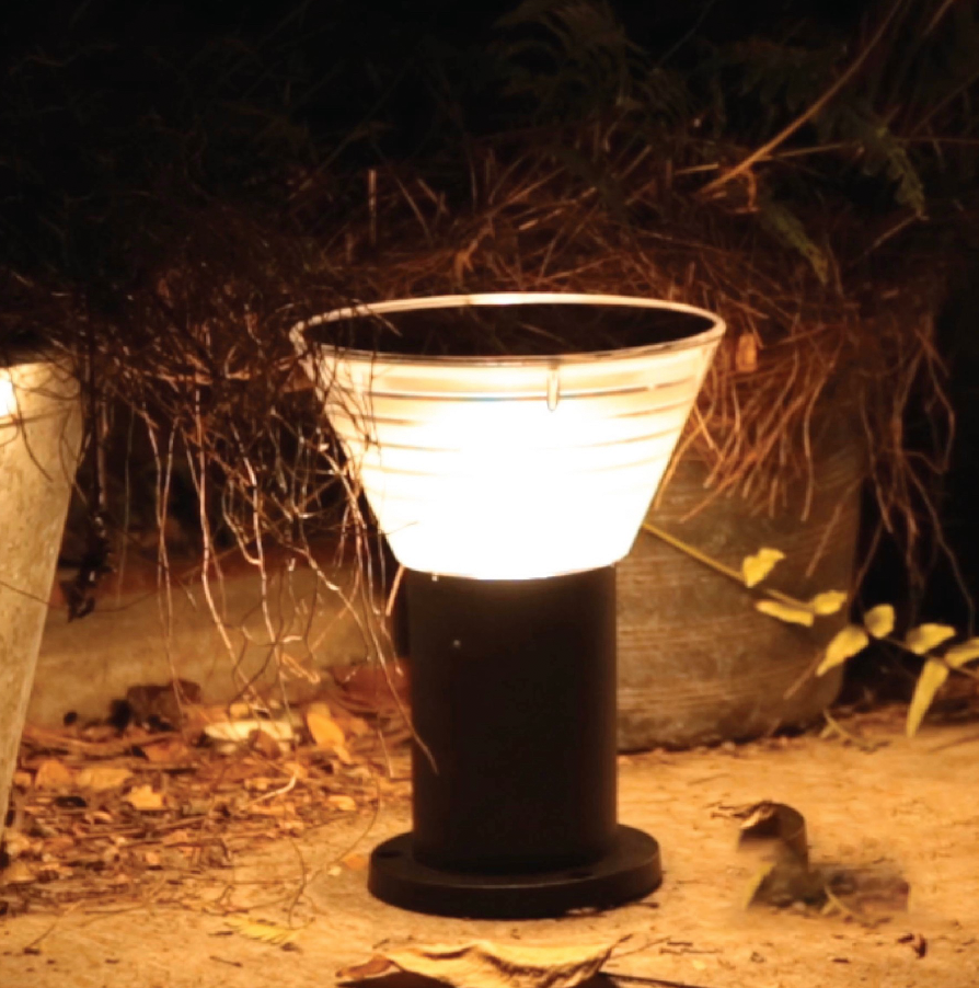 โคมโซล่าเซลล์ GSL-07 Color Change&Dimmable 5W ปลี่ยนสี 3in1&ปรับหรี่แสง 5 วัตต์ พร้อมรีโมท LED Solar Cell