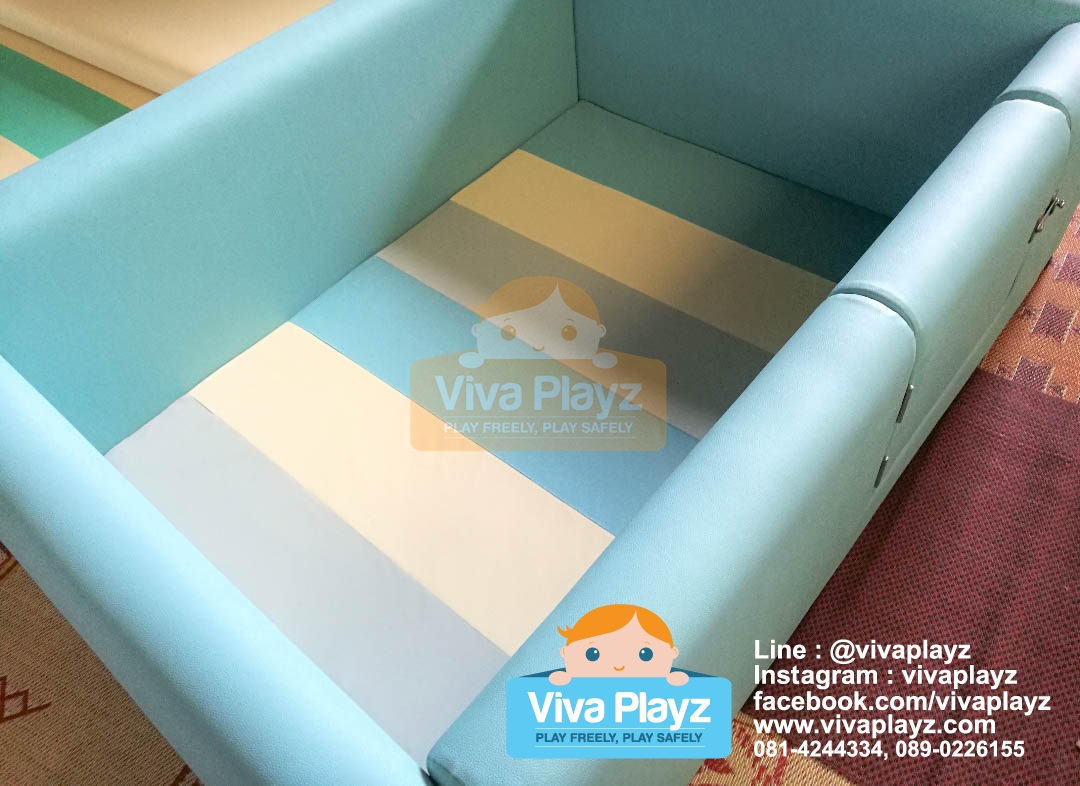 ตัวอย่างสี คอกกั้นเด็ก