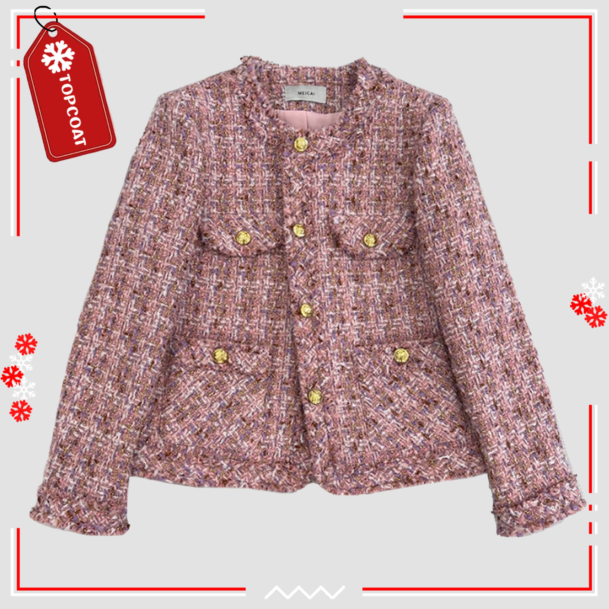 สูทผ้าทวิต ดีเทลสวย กระเป๋าใช้งานได้จริง ซับในทั้งตัว