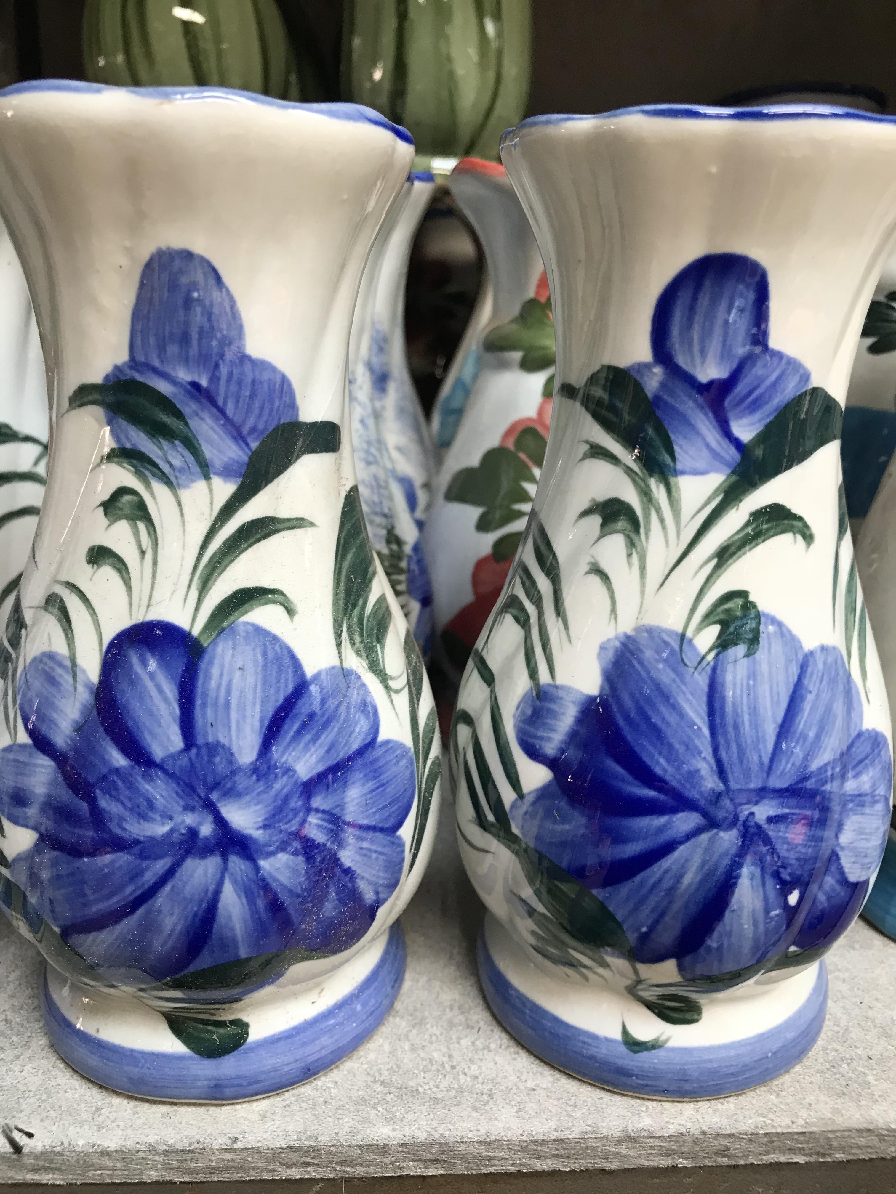 แจกันใส่หิ้งพระเคลือบ7"