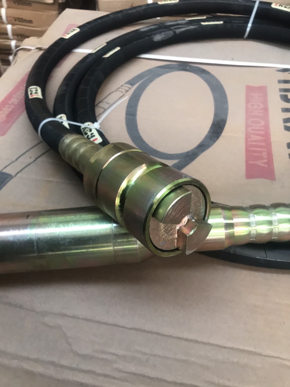 สายจี้ปูนทีเร็ก T-REX สำหรับเครื่องยนต์ หัวข้อต่อและหัว DYNAPAC(ไดนาแพคแบบเขี้ยว 2 เขี้ยว) แบบ High Speed 12000RPM & แบบธรรมดา