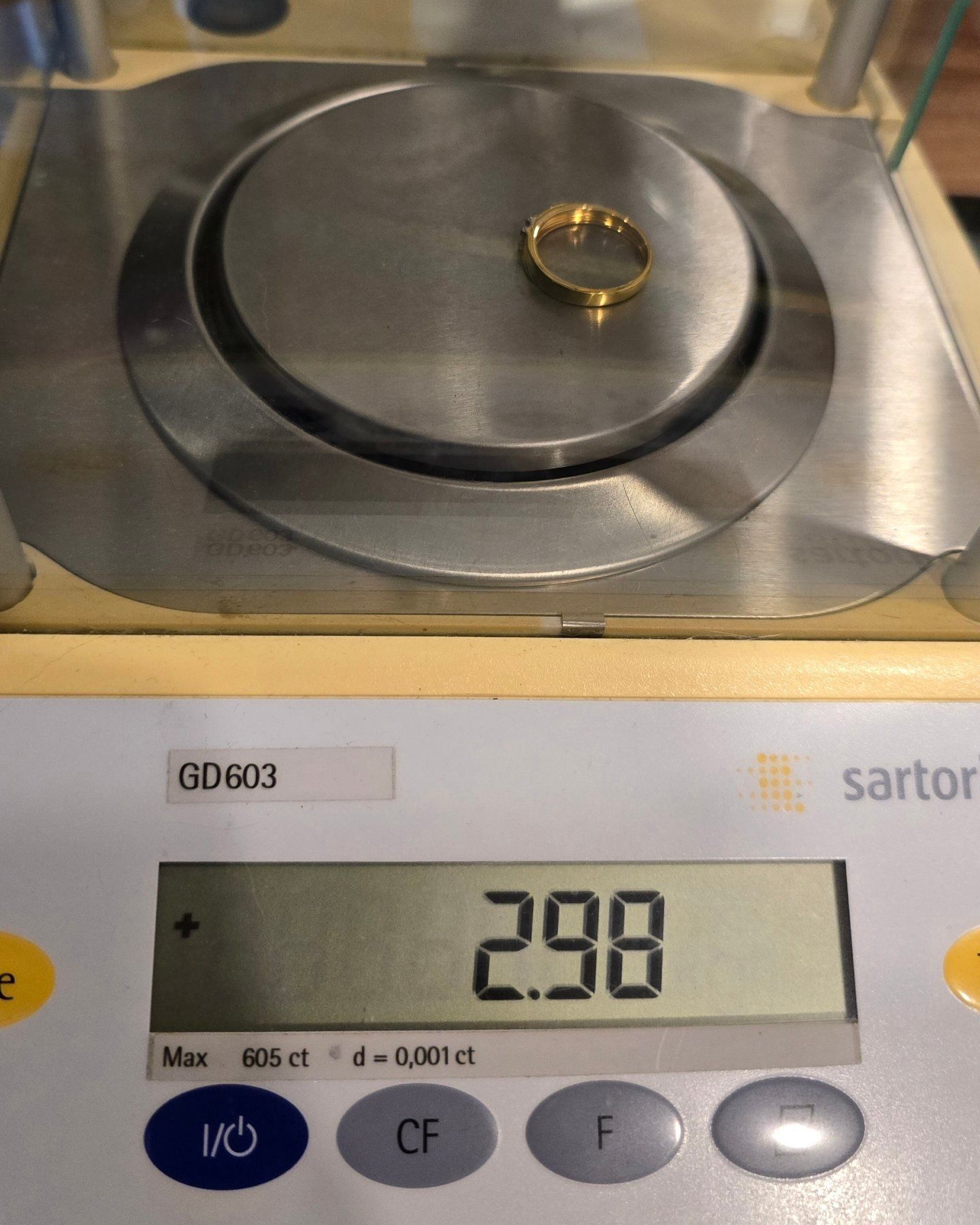 ðŦāļāļīāļāļāļēāļĢāļāļēāļĒ(SoIdOut)ðŦāđāļŦāļ§āļāļāļāļāļāļģ 18K āđāļāļĢāļāļāđ Aurora āđāļāļāļĢāđāļāļŠāļĢ 10 āļāļąāļ 1 āđāļĄāđāļ āļĢāļ§āļĄ 10 āļāļąāļ āļāđāļģ 98-100 āļāļ§āļēāļĄāļŠāļ°āļāļēāļ if-vvs āđāļāļŠāđ 57 āļāđāļģāļŦāļāļąāļ 2.98 āļāļĢāļąāļĄ āļĢāļēāļāļē 9,000.-(Net)