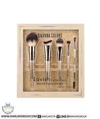 แปรงแต่งหน้า BR-1706 Sivanna Colors Lavish Collection Deluxe Face&Eye Set แปรงแต่งหน้า ถูกและดี อุปกรณ์แต่งหน้า