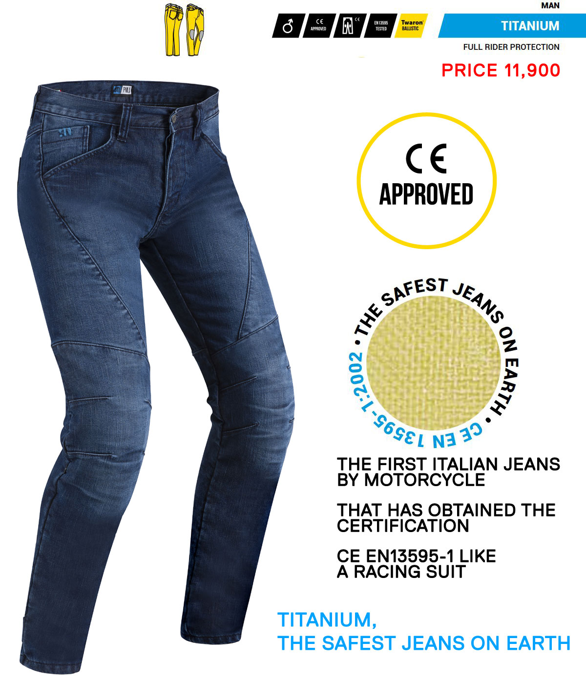 PMJ TITANIUM JEANS