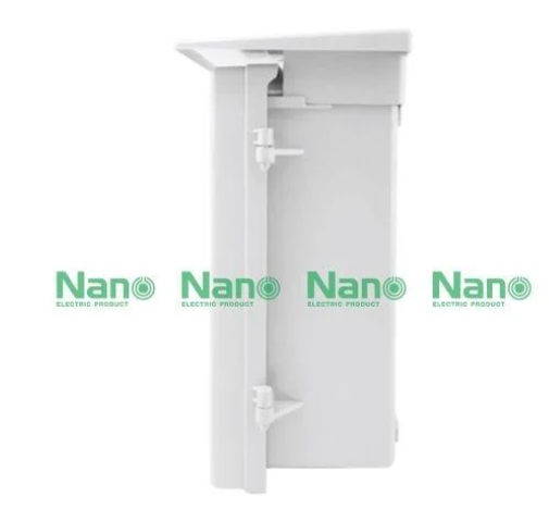 NANO ตู้กันฝน ขนาด 12x12x7นิ้ว ตู้กันน้ำพลาสติก NANO มีที่กันฝน รุ่น NANO- 102W