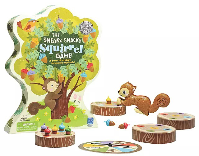 The Sneaky, Snacky, Squirrel game