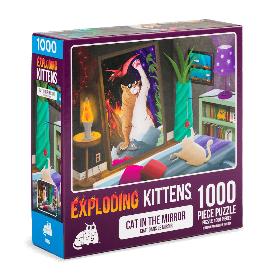 [Puzzle] Exploding Kitten: Cat in the Mirror