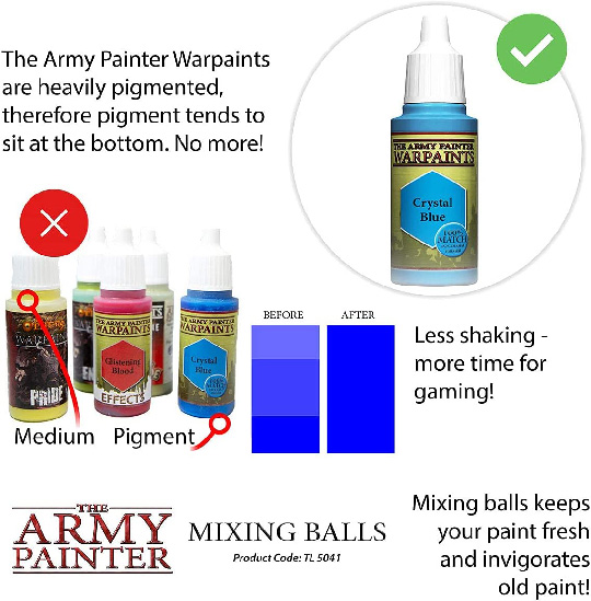 [Paint] Army Painter Spray Primers: Mixing Balls (2019)