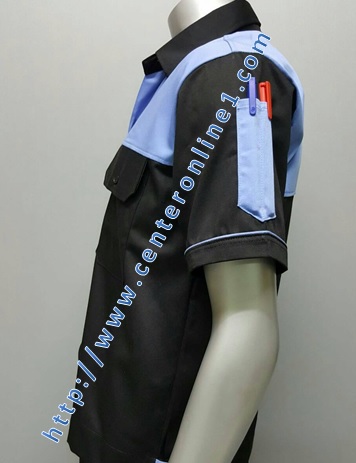 เสื้อ ยูนิฟอร์ม ผ้าคอมทวิว เสื้อช็อป เสื้อช่าง เสื้อทำงาน (M) จำนวน 5 ตัว