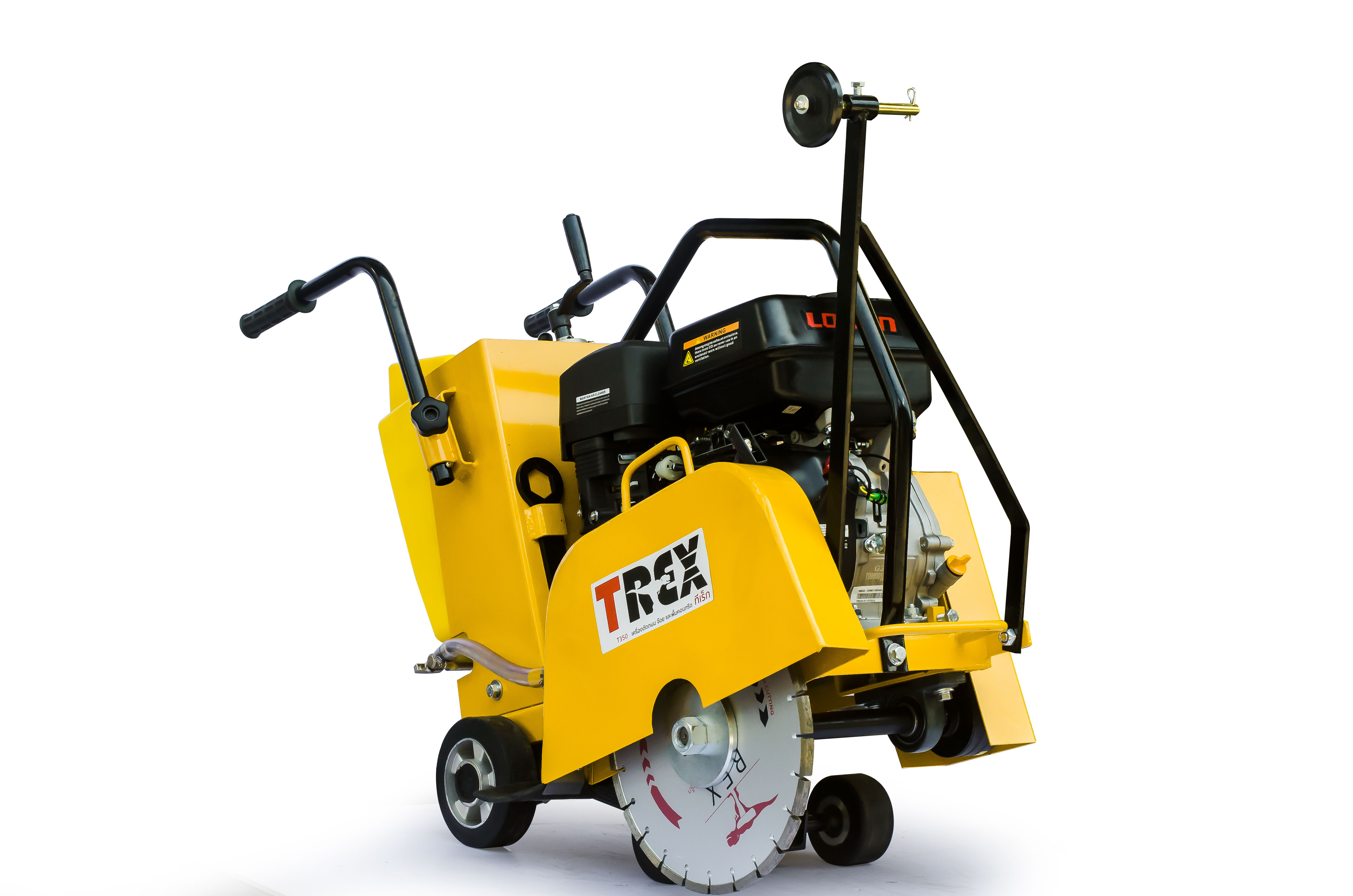 รถตัดถนน ตัดคอนกรีตทีเร็ก T-REX T350B เบนซิน 9 แรง ตัดลึกได้ 10cm รองรับใบตัดได้ถึง 16 "