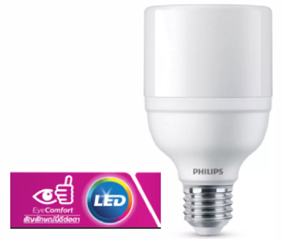 PHILIPS หลอดไฟ MyCare 9W LED BRIGHT ขั้วเกลียว E27 แอลอีดี ฟิลิป ฟิลิปส์ philip ฟิลิป ถนอมสายตา แสงขาวหรือแสงส้ม