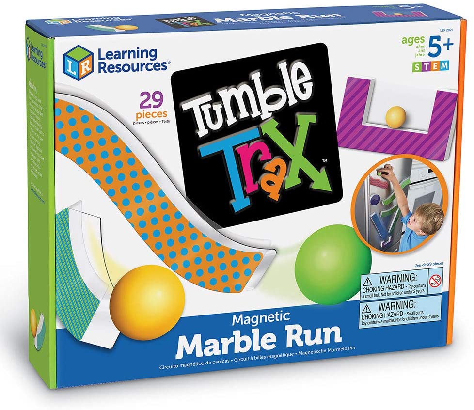Tumble Trax Magnetic Marble Run