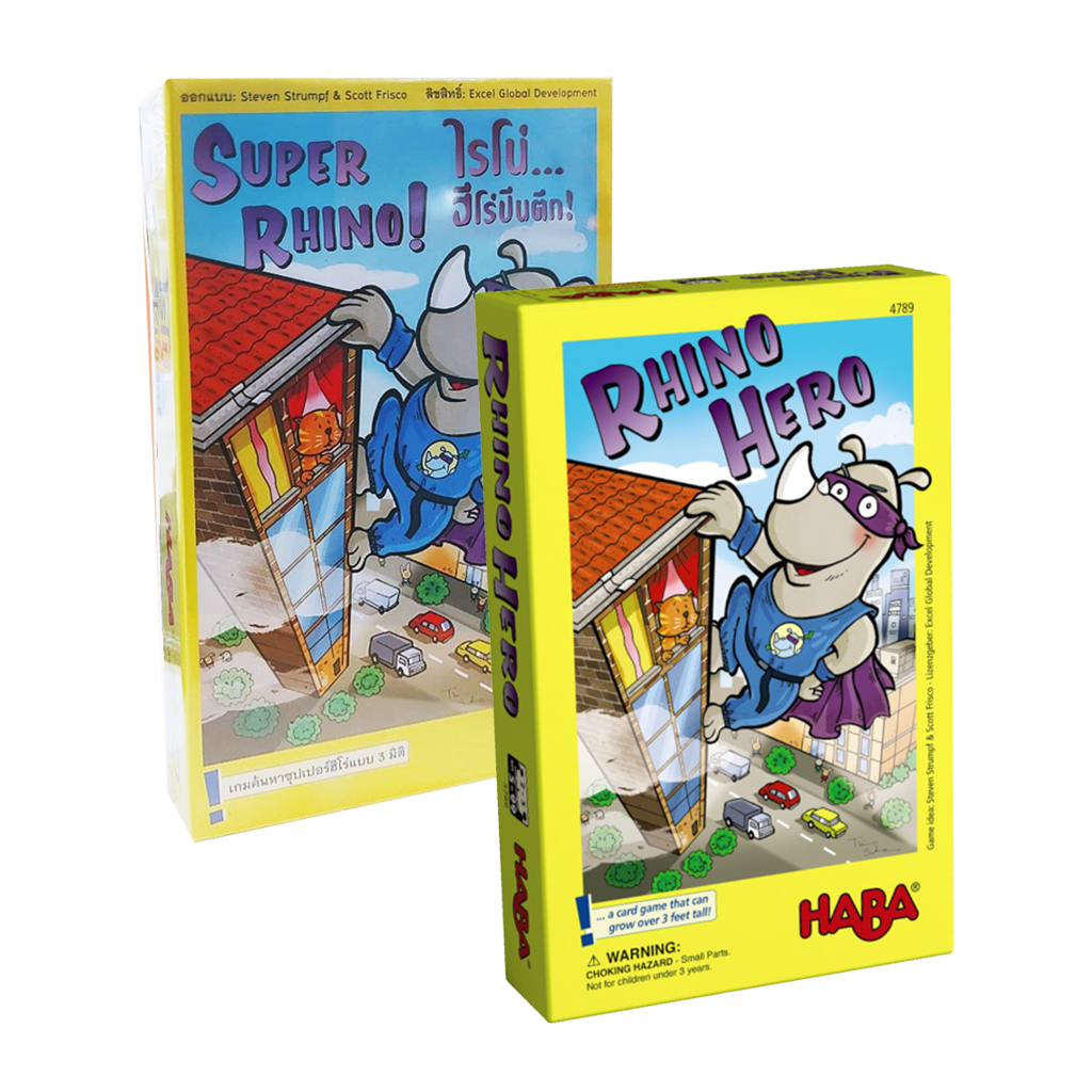 Rhino Hero (Super Rhino) ไรโน่ฮีโร่ปีนตึก [TH/EN]