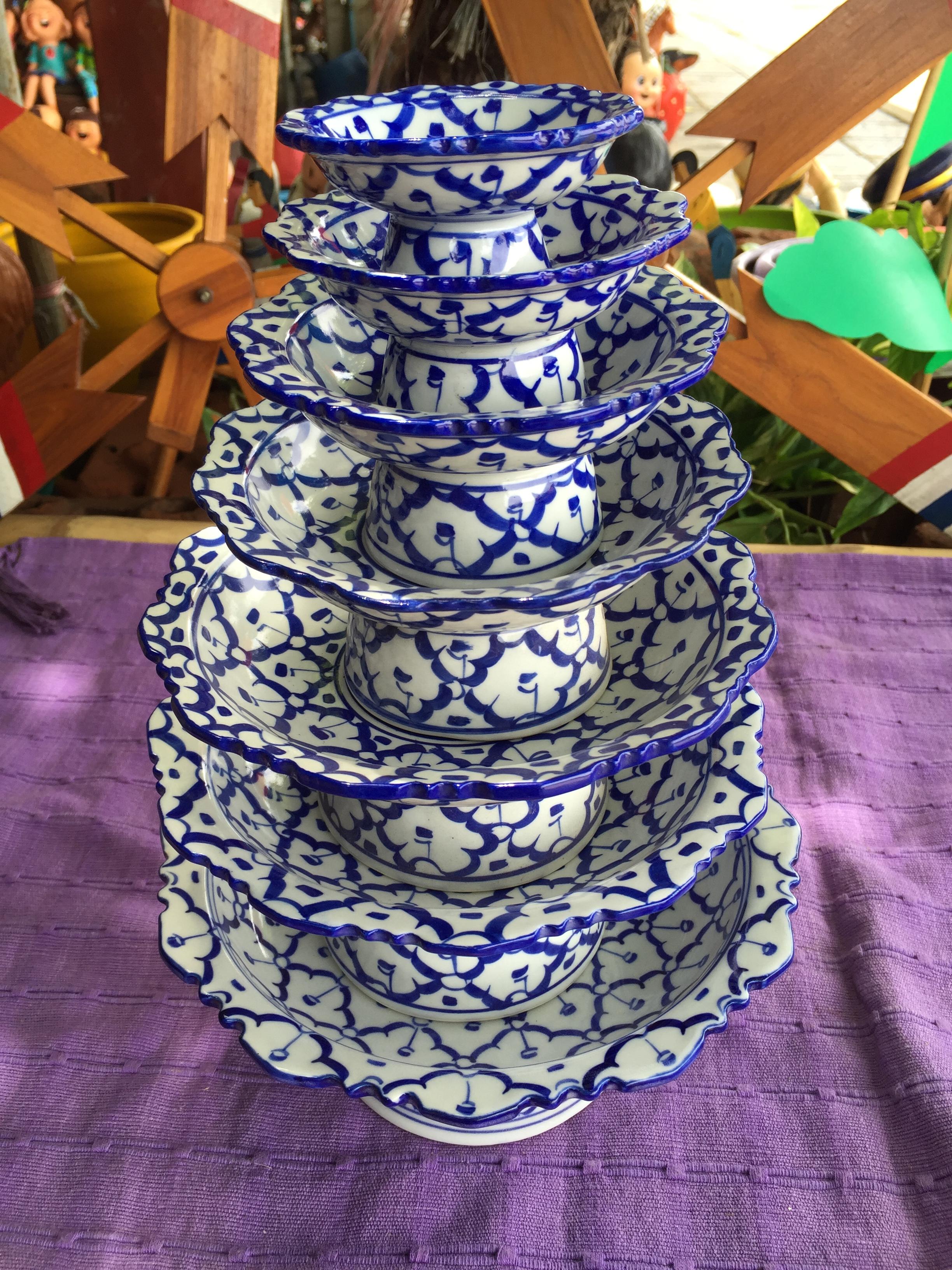 พานลายไทย7"