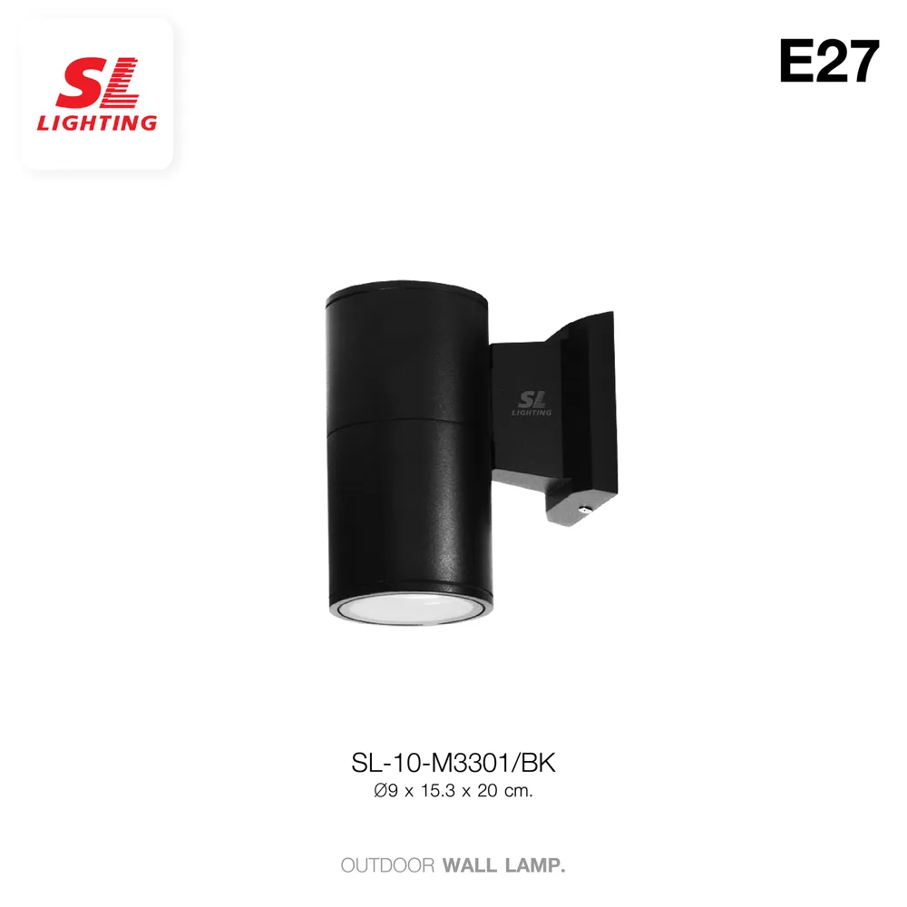 โคมไฟติดผนังภายนอก แบบส่อง 1 ทาง รุ่นSL-10-3301