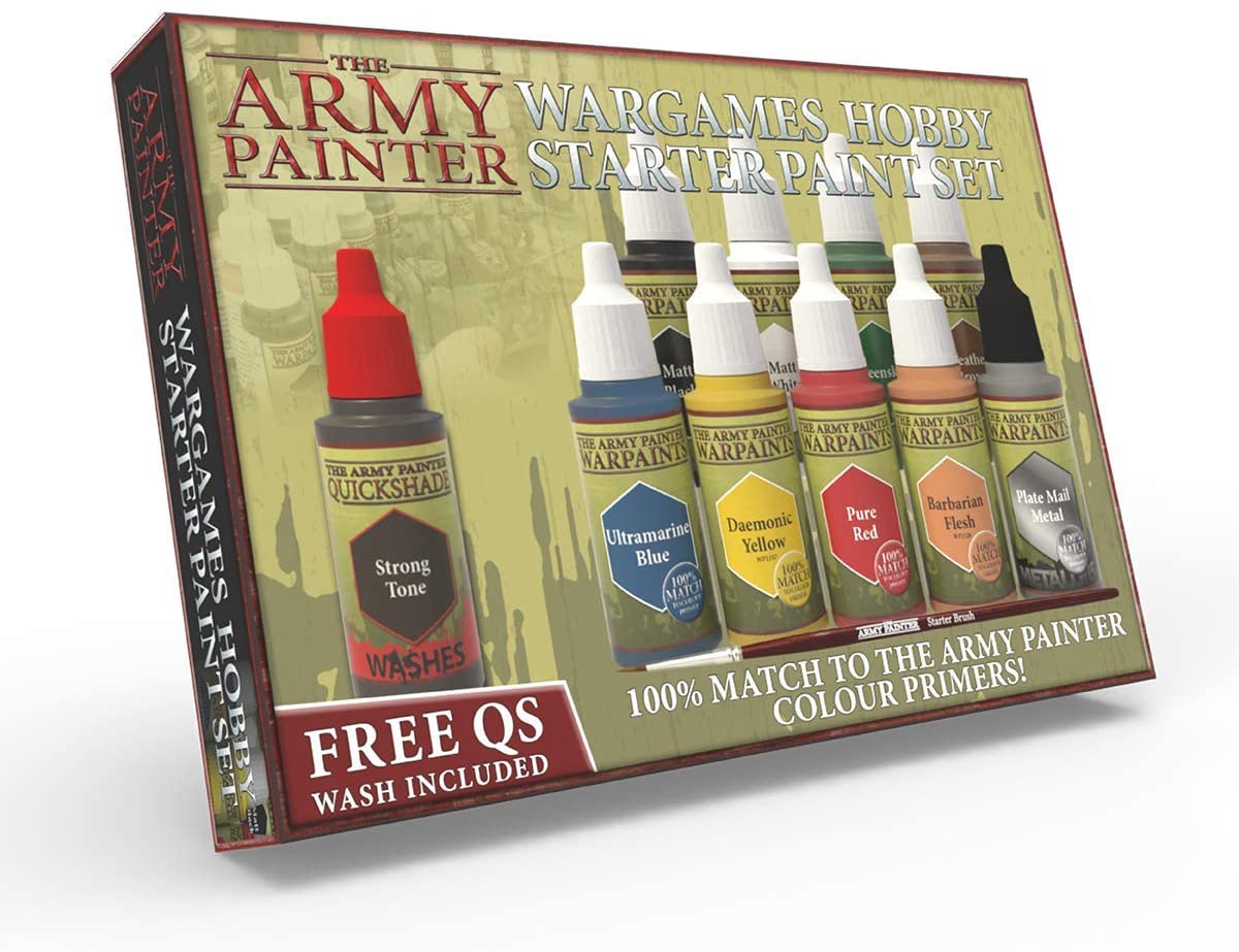 [Paint] Army Painter: Starter Paint Set