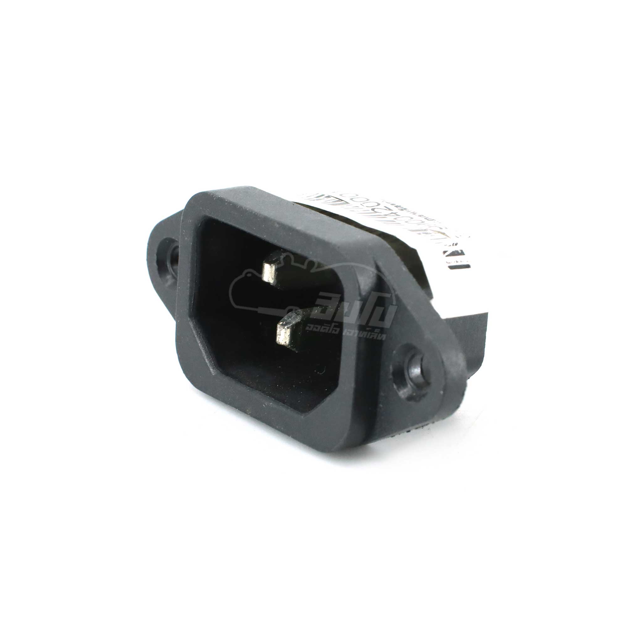 ปลั๊ก AC คอม 3ขาตัวผู้ ติดแท่น (SP1)