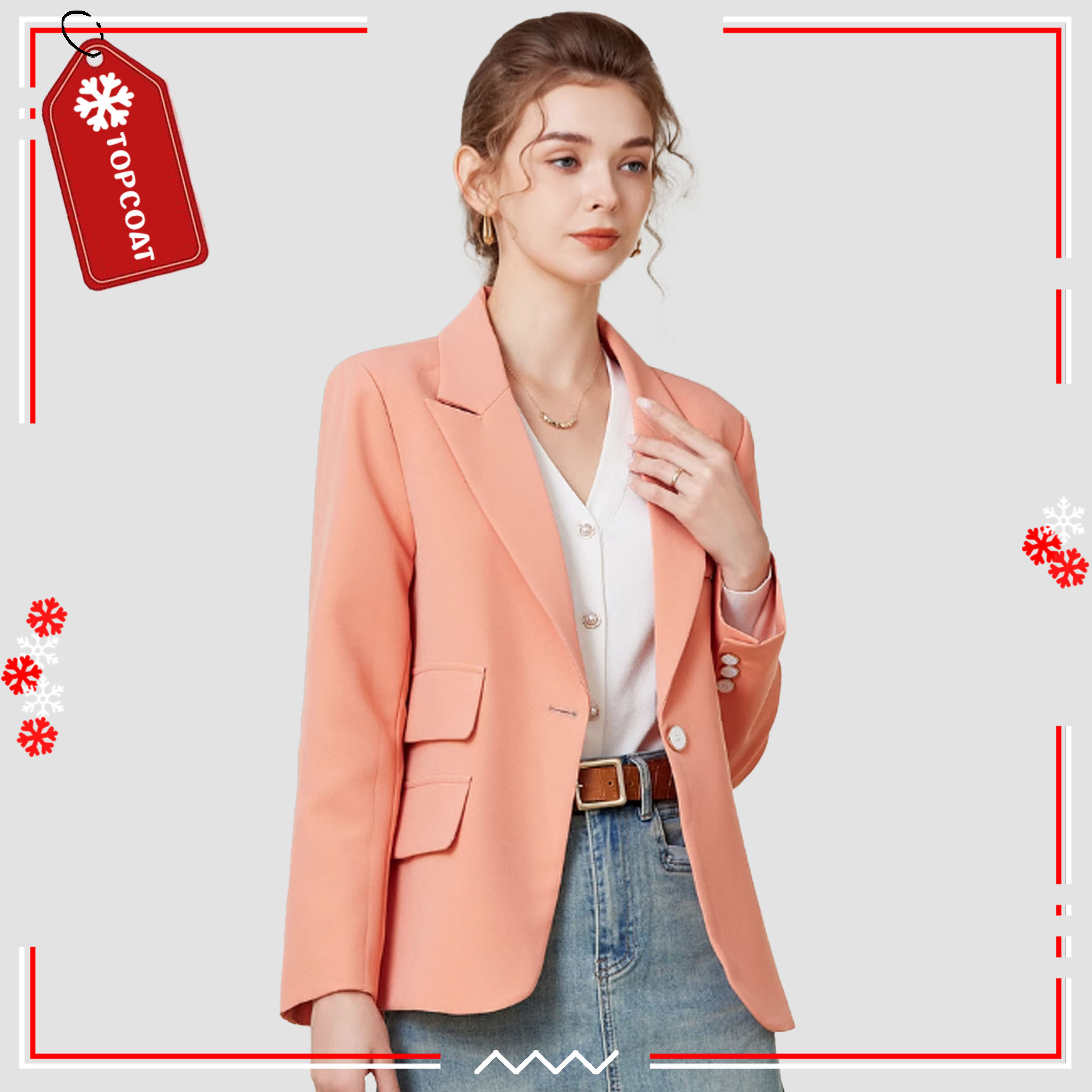 สูทกระเป๋าซ้อนคู่ ผ้านิ่ม ใส่สบาย ใส่ได้หลายโอกาส