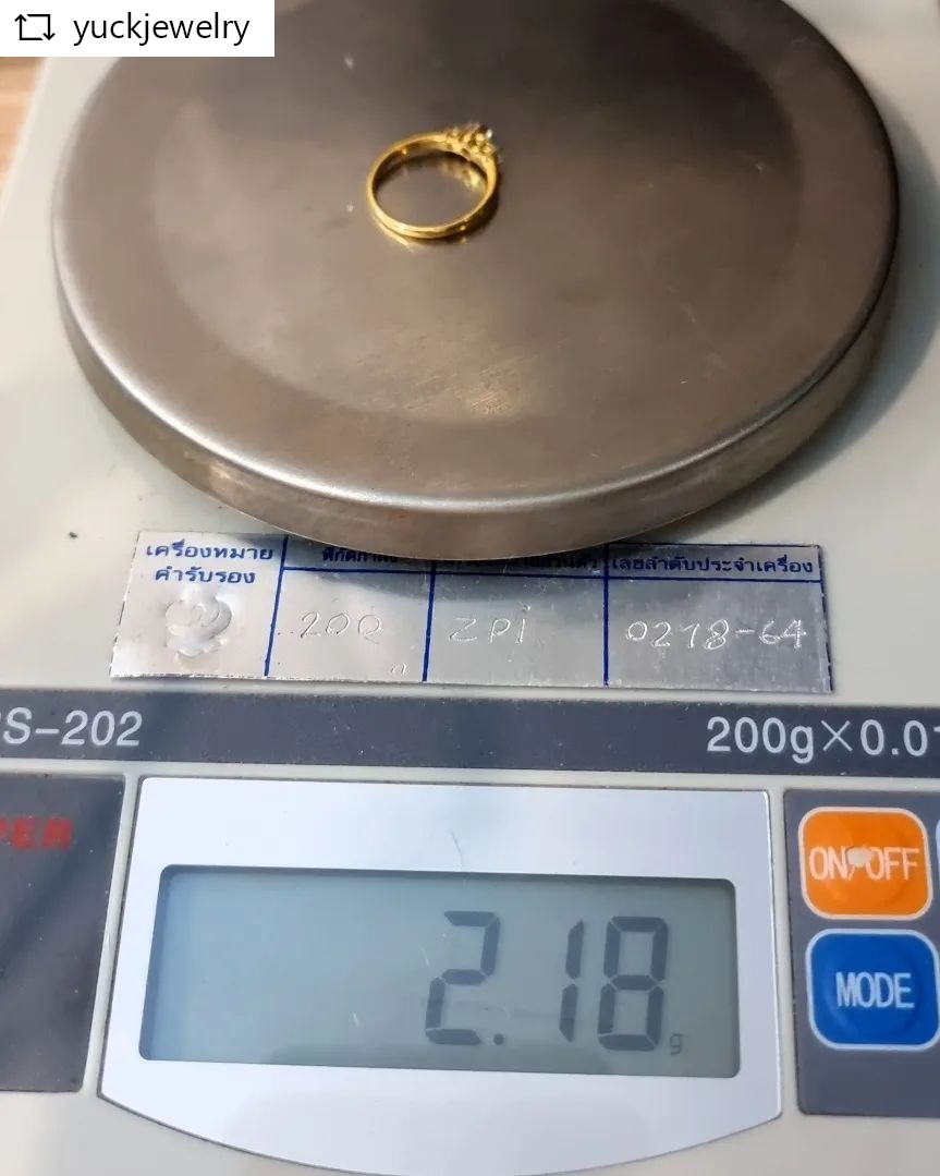 ðŦāļāļīāļāļāļēāļĢāļāļēāļĒ(SoIdOut)ðŦāđāļŦāļ§āļāļāļāļāļāļģ 18K āļāļĨāļāļĒ Citrine āđāļāļāļĢāđāļāļŠāļĢ 5 āļāļąāļ 2 āđāļĄāđāļ āļĢāļ§āļĄ 10 āļāļąāļ āļāđāļģ 96-97 āļāļ§āļēāļĄāļŠāļ°āļāļēāļ vvs-vs āđāļāļŠāđ 49 āļāđāļģāļŦāļāļąāļ 2.18 āļāļĢāļąāļĄ āļĢāļēāļāļē 4800.-(Net)