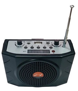 ลำโพงช่วยสอน แบบพกพา Microphone การท่องเที่ยว มีรีโมดคอนโทล 0819238934