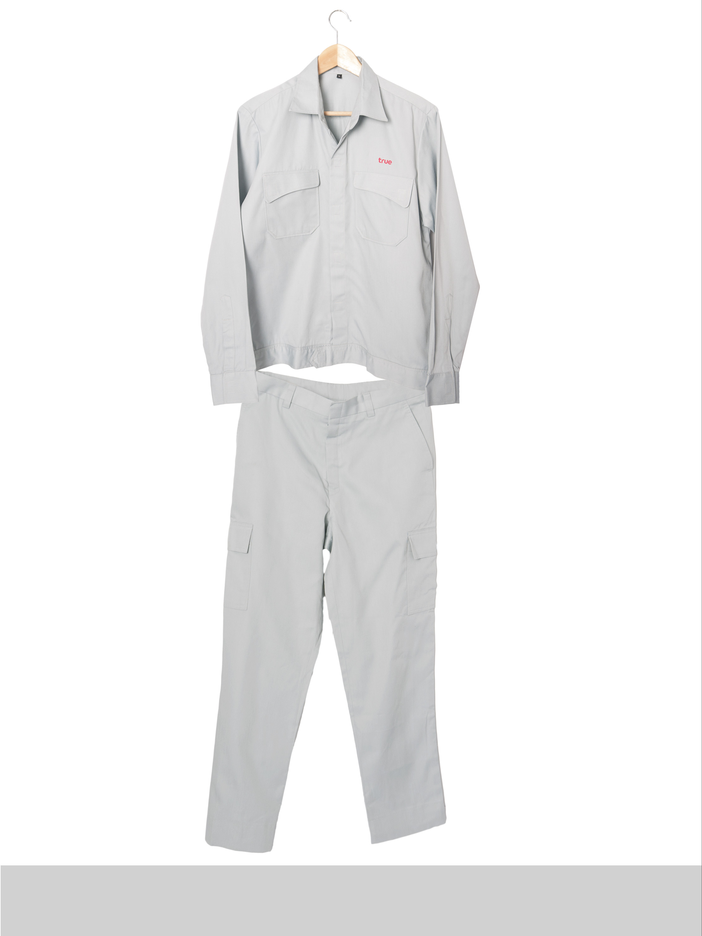 G 180099, G 180100 (L) ชุดช่าง (เสื้อ+กางเกง) ราคาเช่า 90 บาท ต่อ 1 วัน