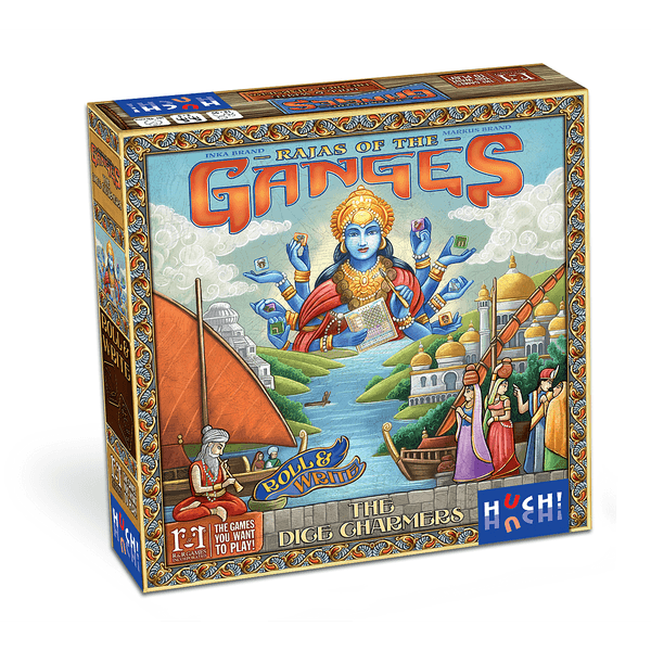 Rajas of the Ganges: The Dice Charmers: Roll & Write